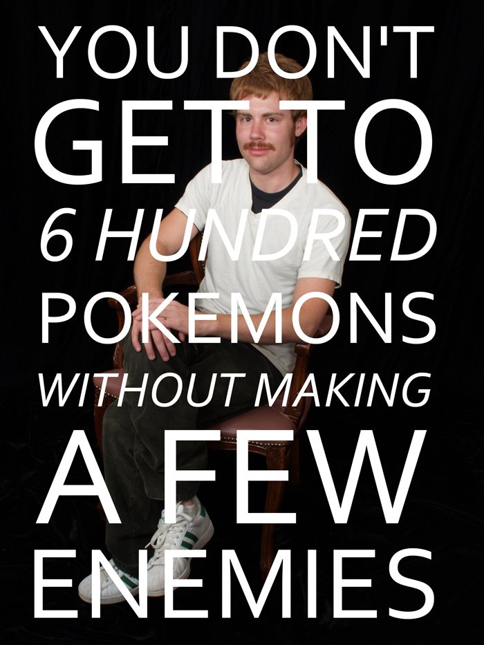 Over 600 Pokemons